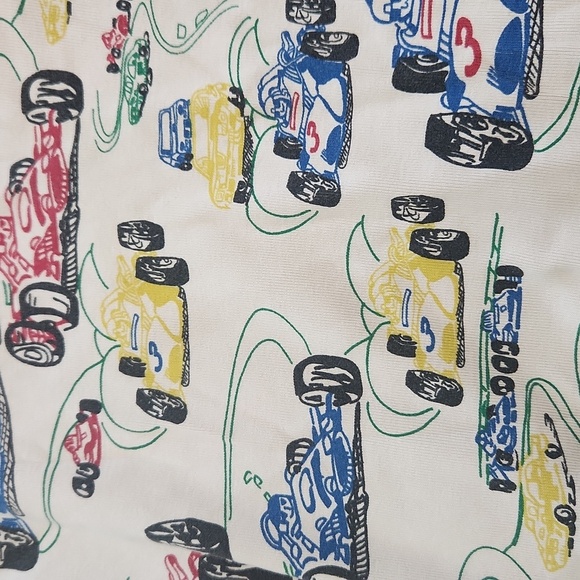Hannah Andersson Kids Boys Racing Car Print Pijamas Set Size 10 - Picture 8 of 8